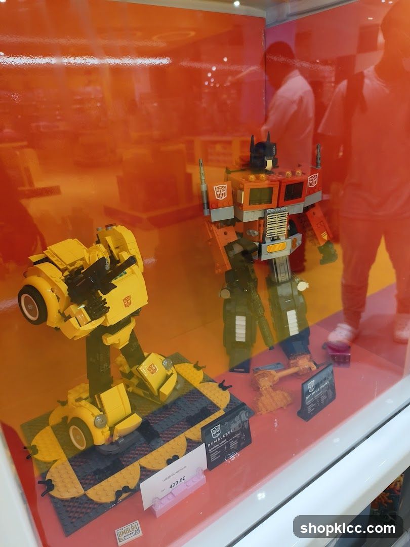 LEGO Transformers Display