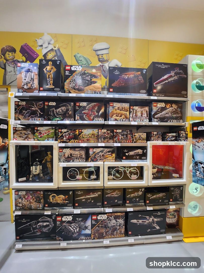Lego Star Wars Sets Display