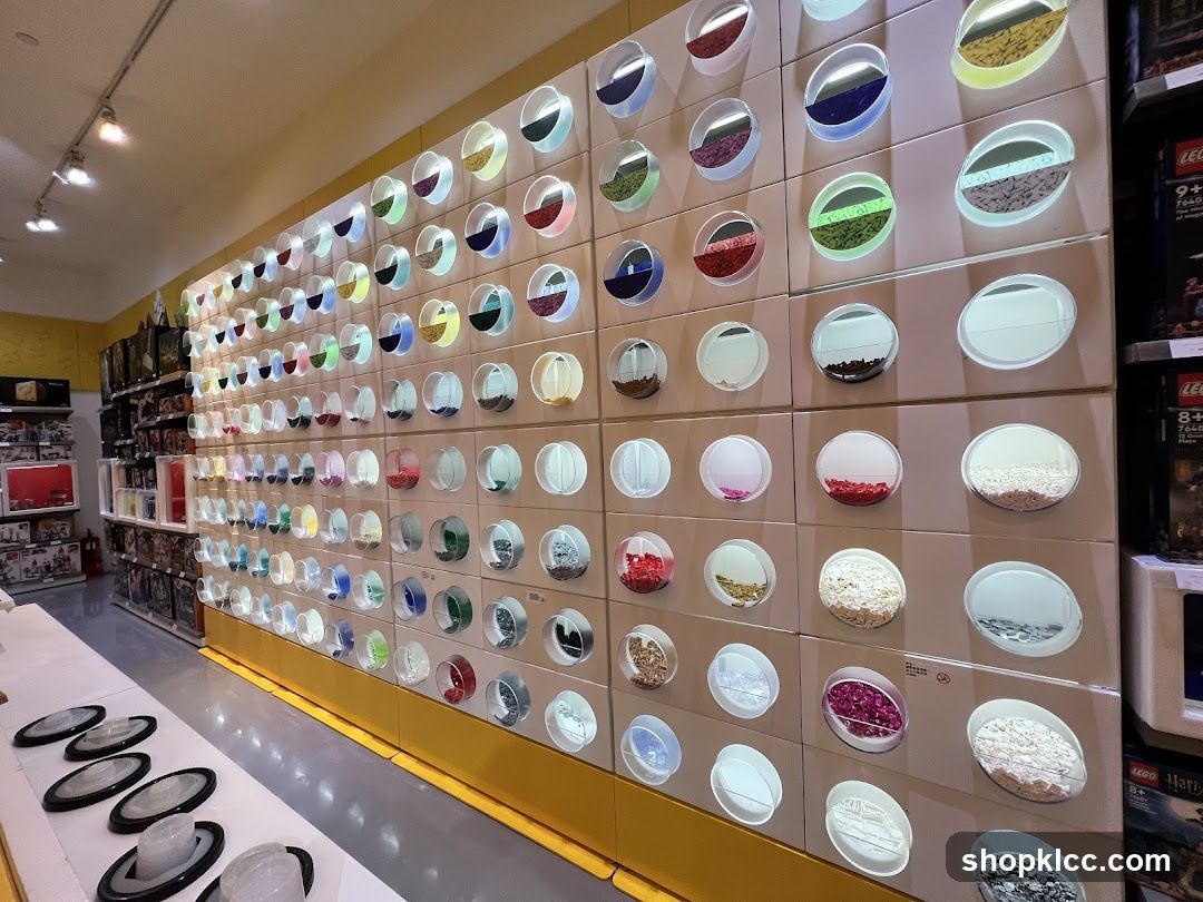 Lego Store Display Wall