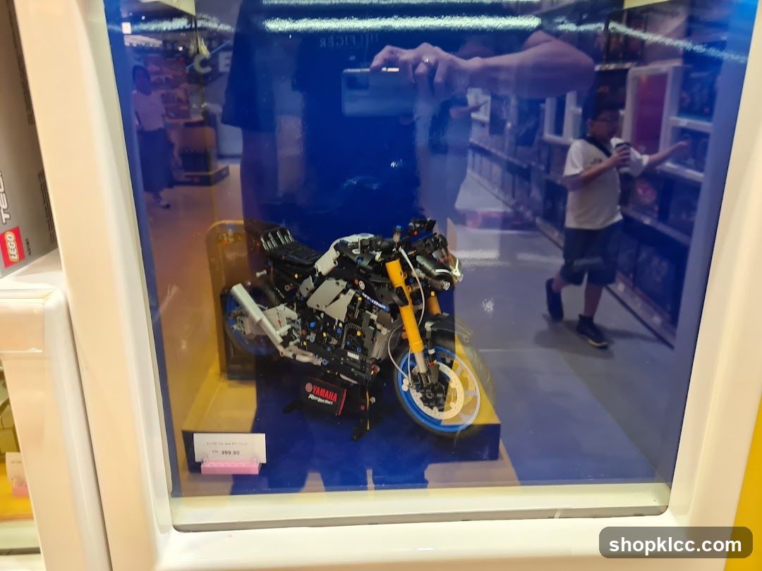 LEGO Technic Yamaha Motorcycle Display