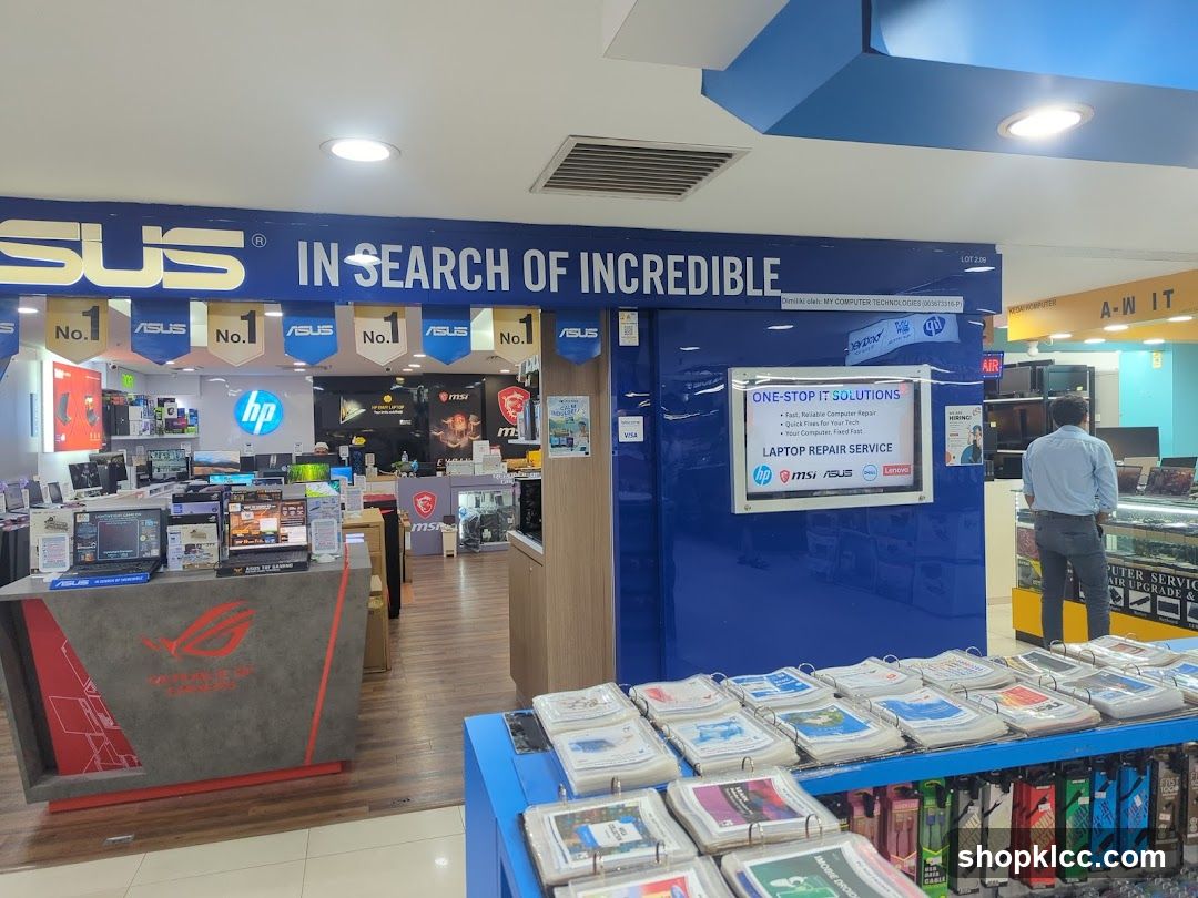 Computer Store Interior