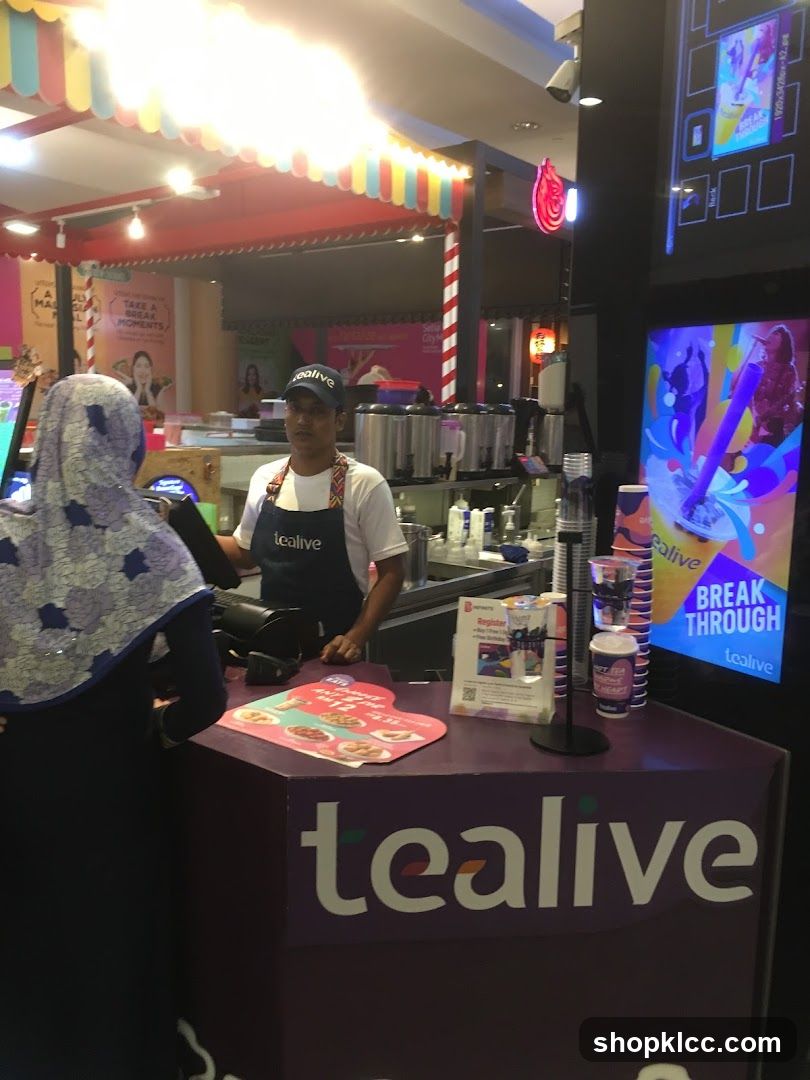 Tealive Counter