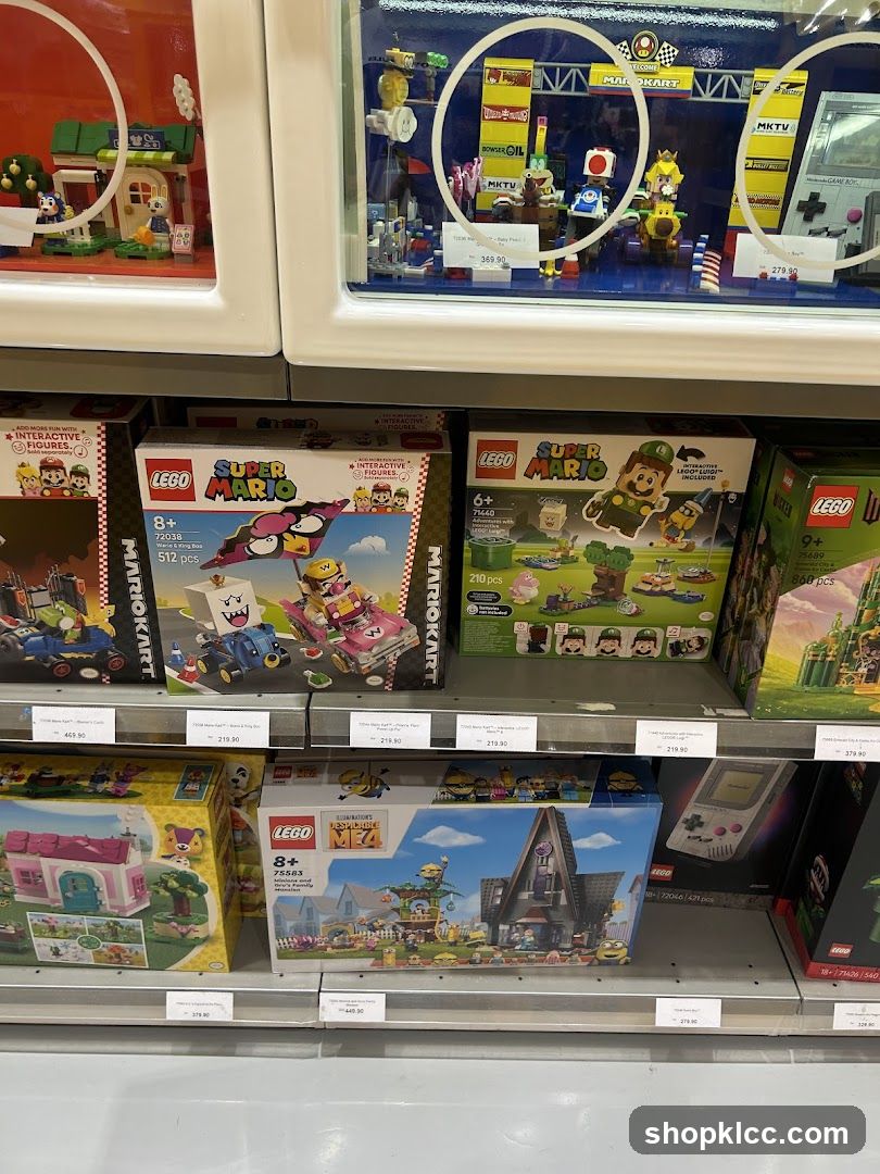 LEGO Super Mario and Despicable Me Sets