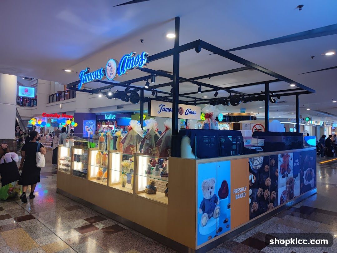 Famous Amos Cookie Stall