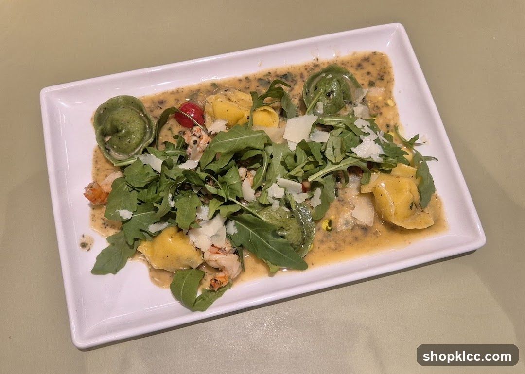 Shrimp and Ravioli