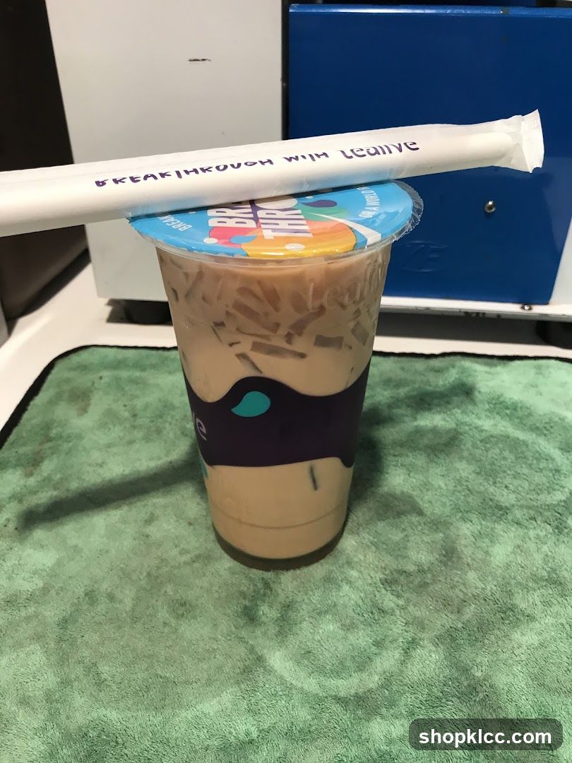 Iced Milk Tea with Jelly