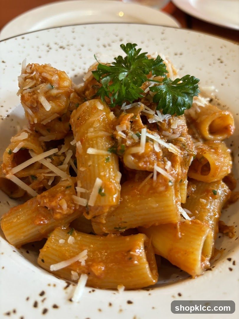 Rigatoni Pasta Dish