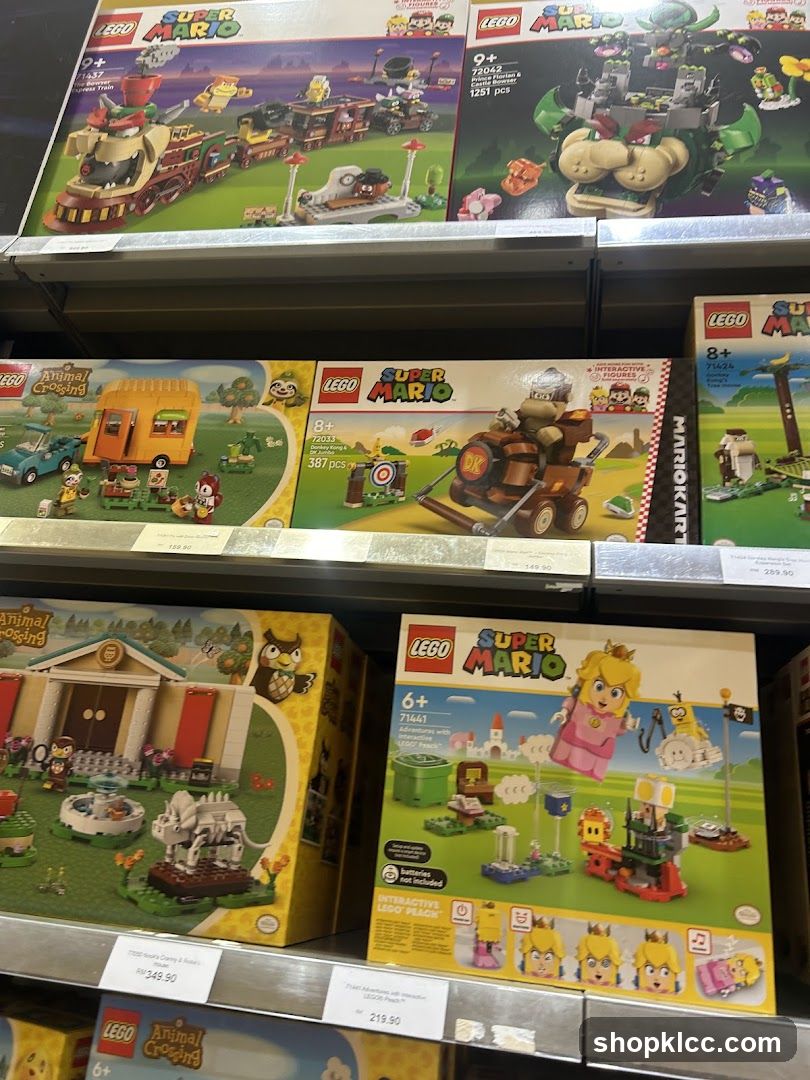 LEGO Super Mario and Animal Crossing Sets