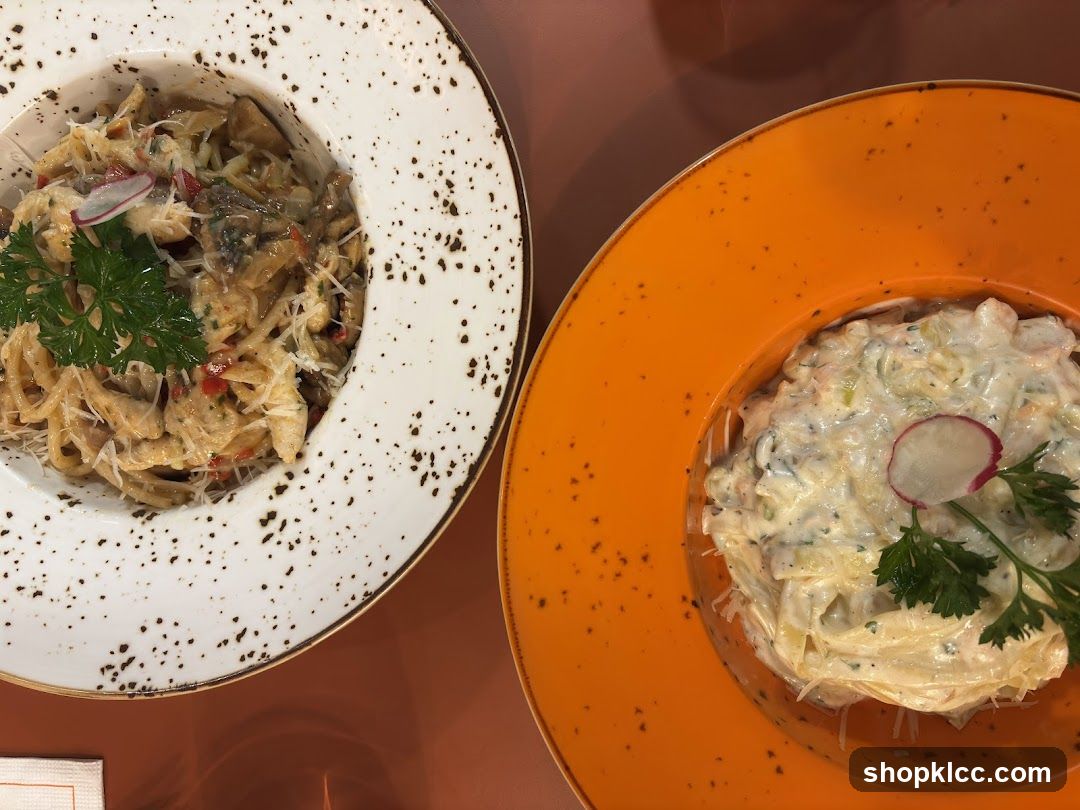 Two Pasta Dishes