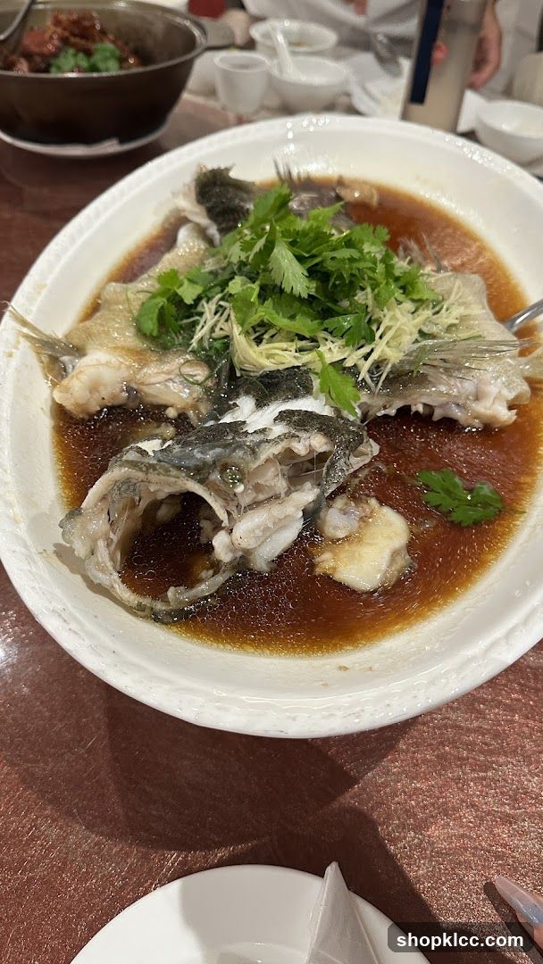 Steamed Fish Dish