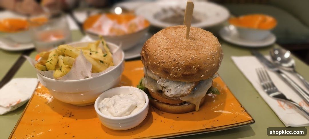 Burger and Fries