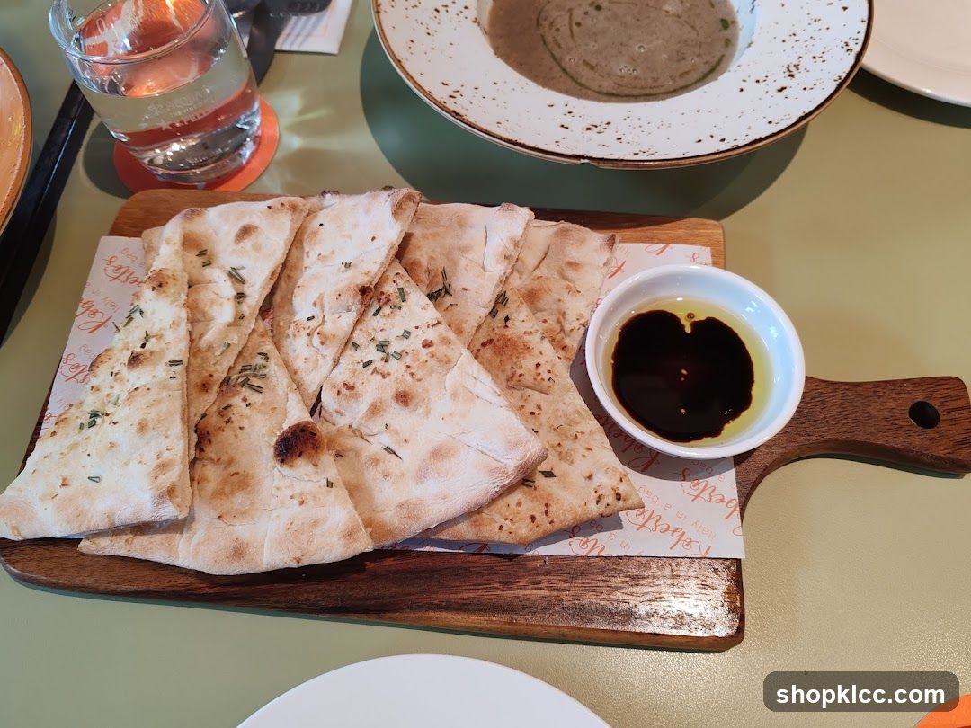 Flatbread with Dip