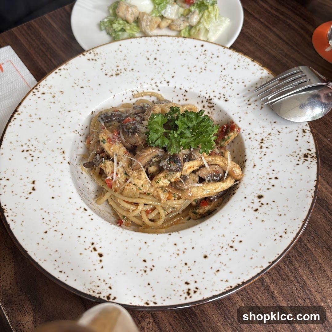 Chicken Mushroom Pasta