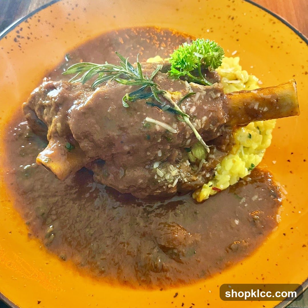 Lamb Shank with Risotto
