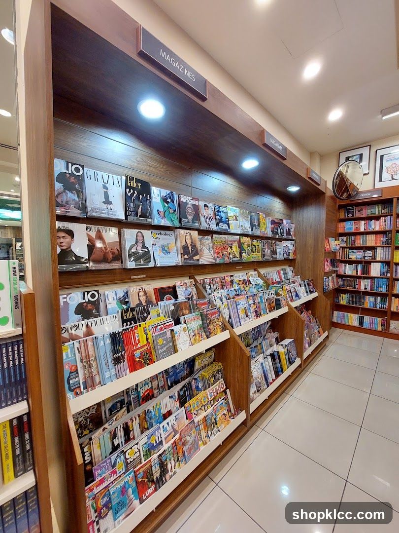 Magazine and Book Store Interior