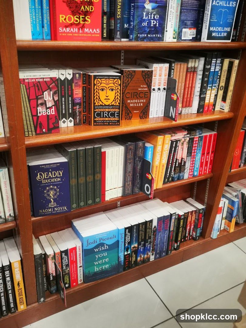 Books on Shelves