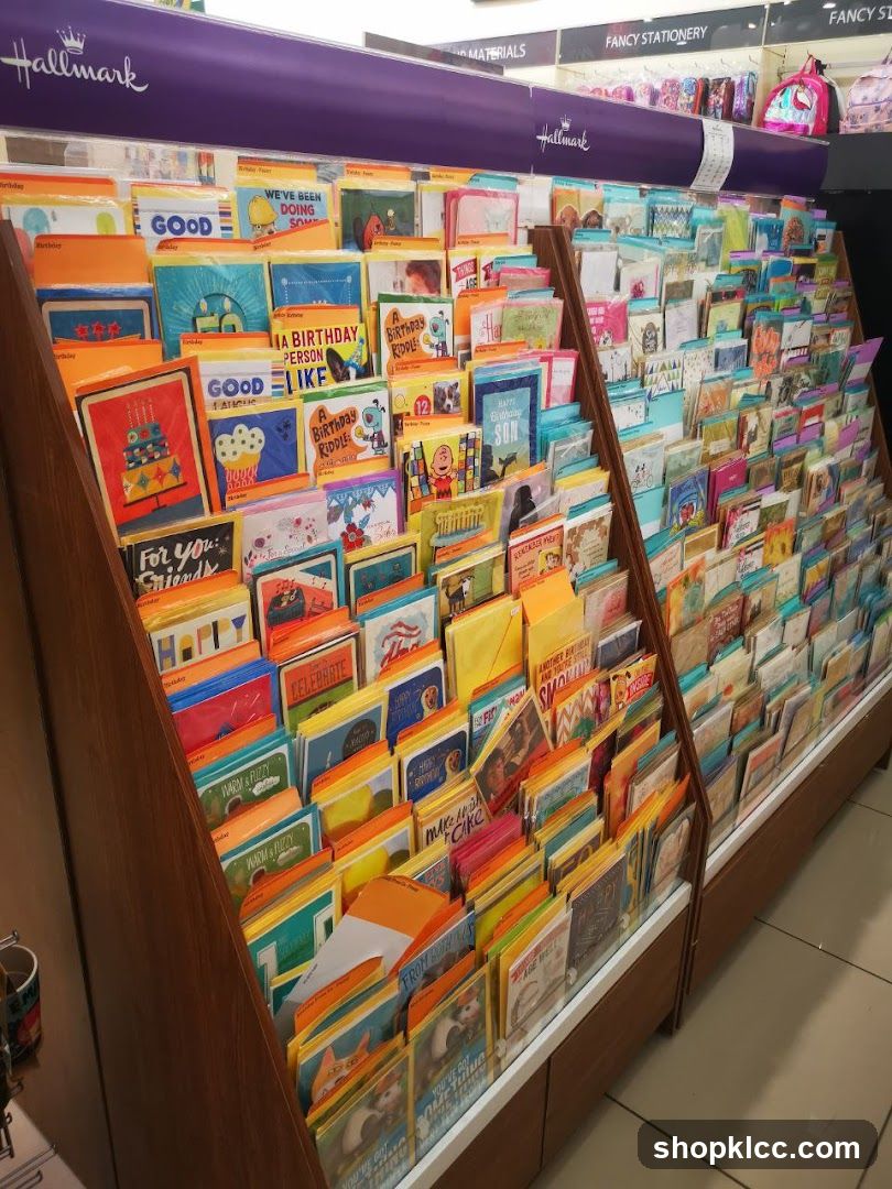 Hallmark Greeting Cards Display