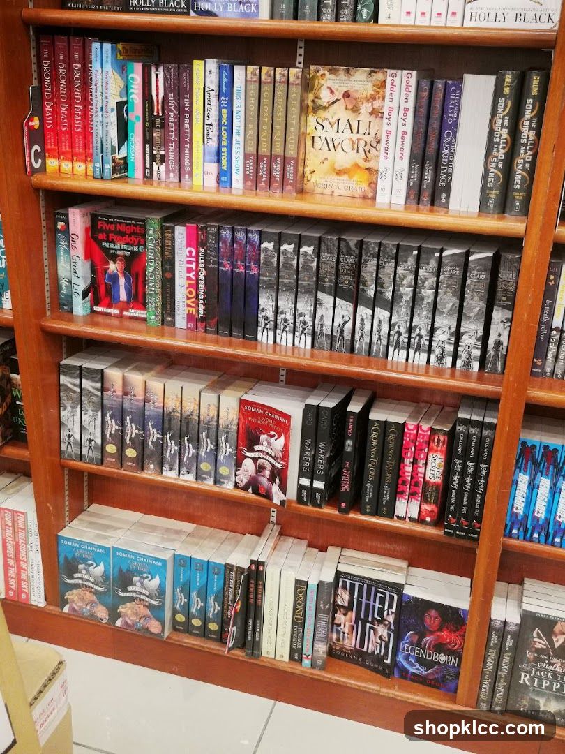 Books on Shelves