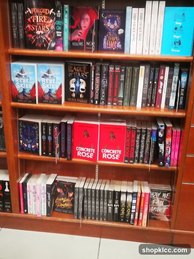 Books on Shelves