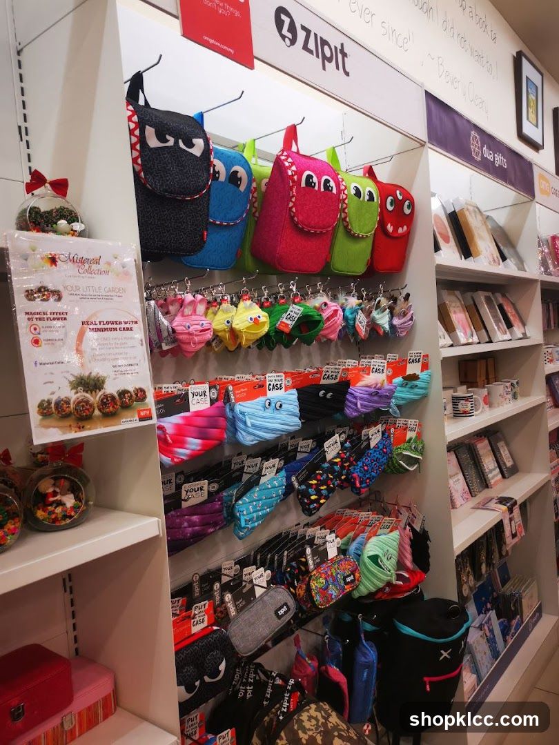 Assortment of bags and accessories