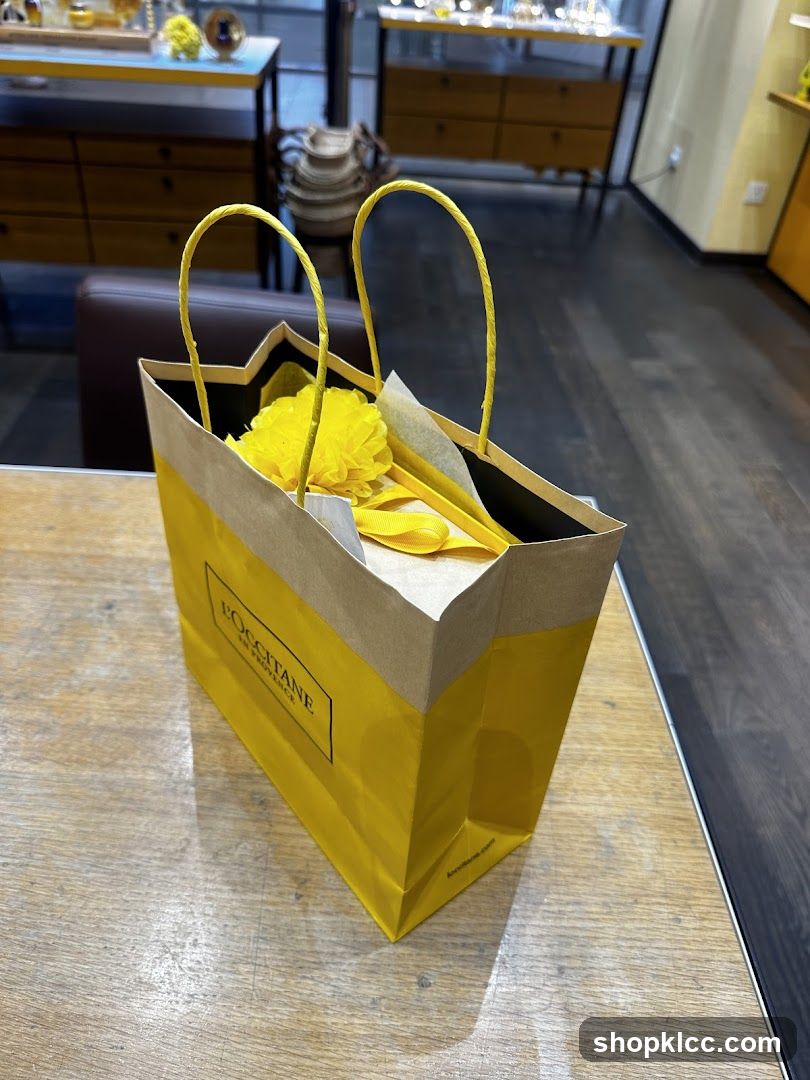 L'Occitane Shopping Bag