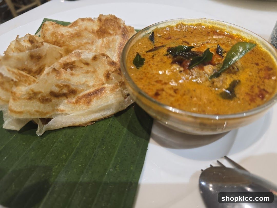 Roti Canai with Curry