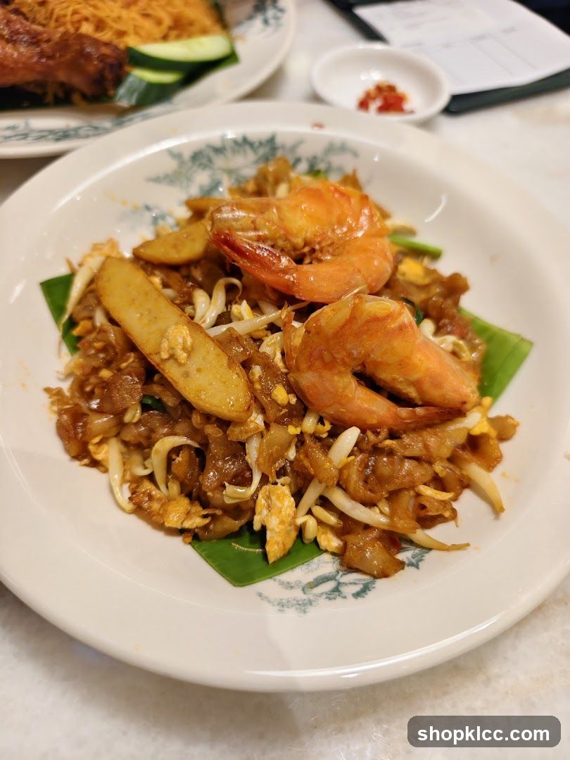Char Kway Teow with Prawns