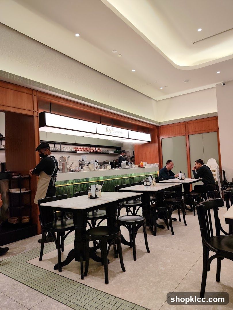 Restaurant Interior with Seating