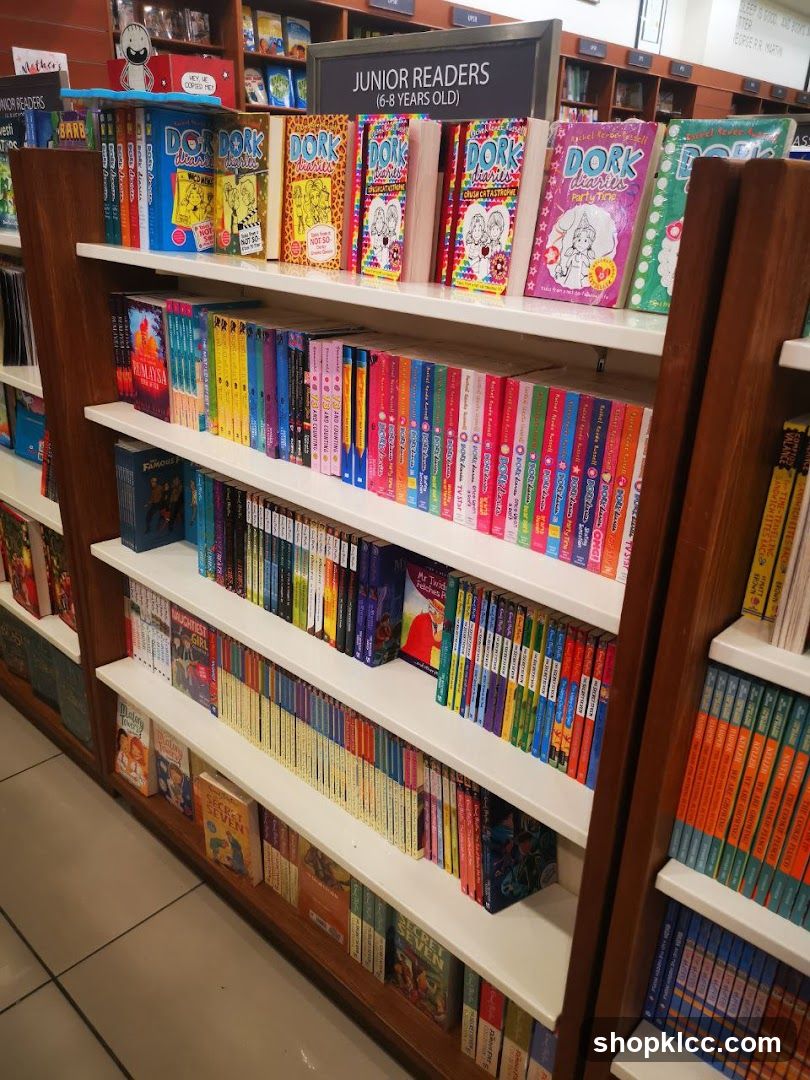 Bookshelves with Children's Books