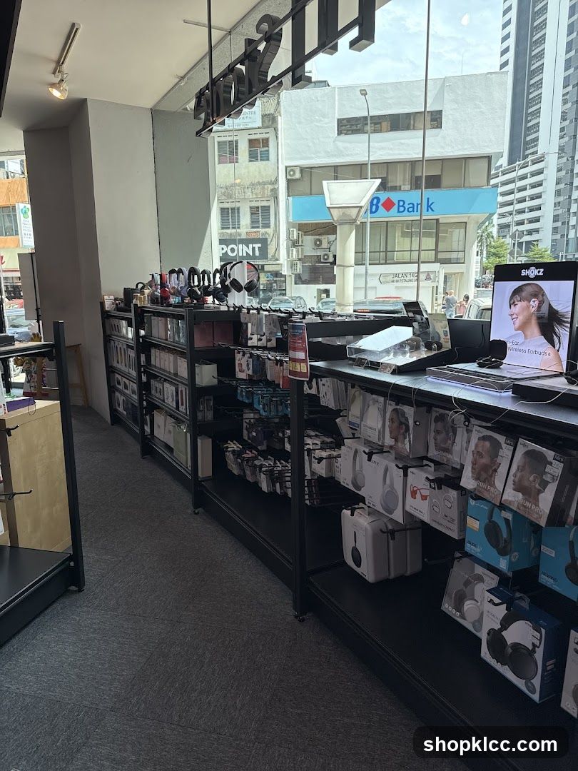 Electronics Store Interior