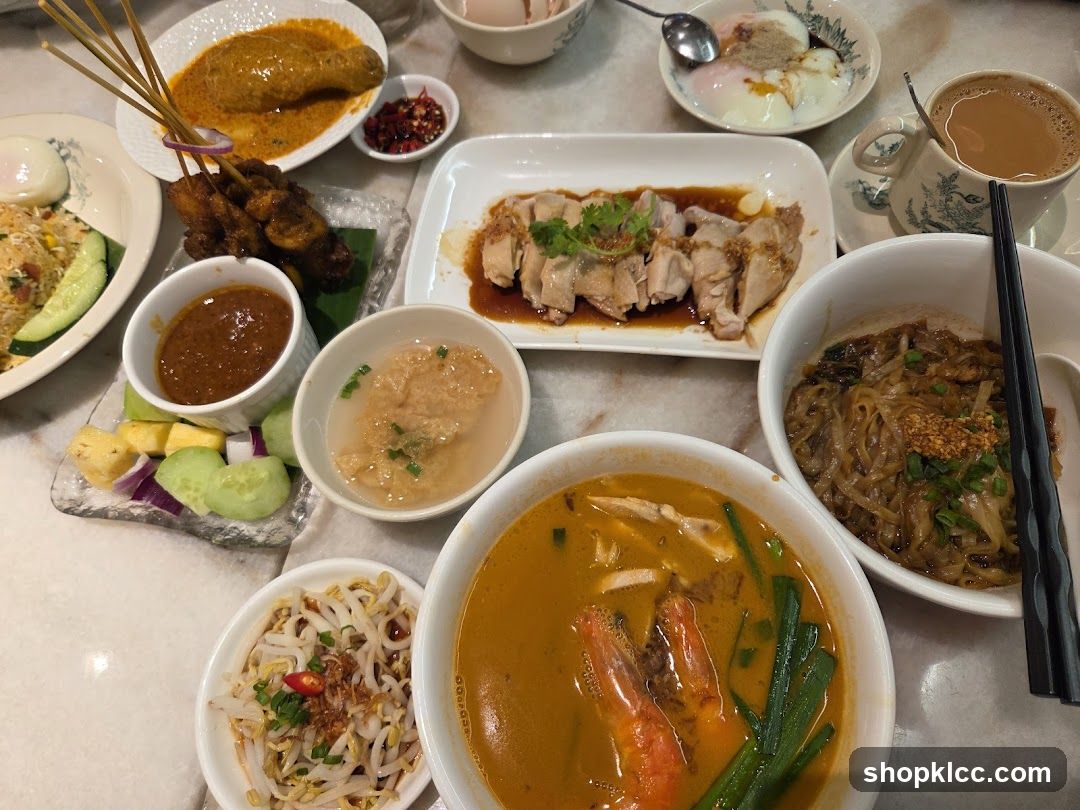 Malaysian Food Spread