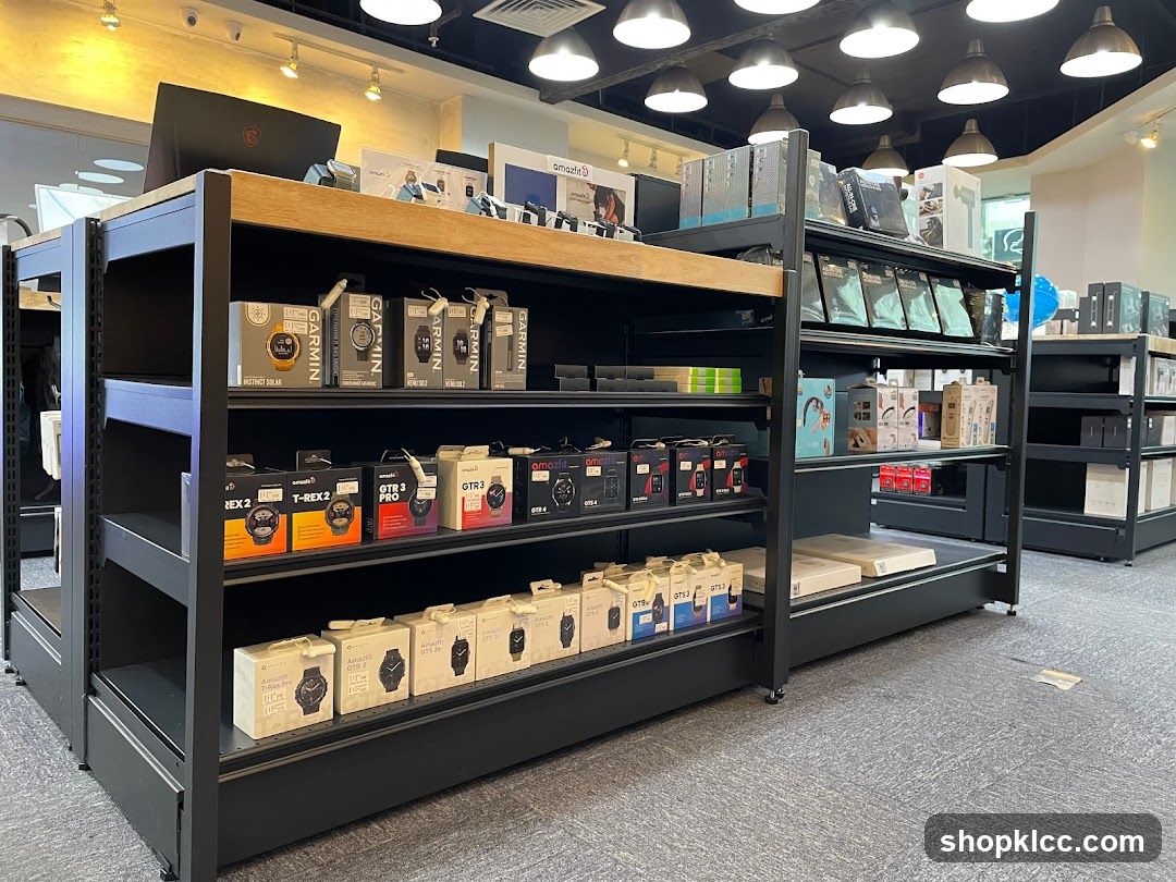 Smartwatches and Electronics Store Display