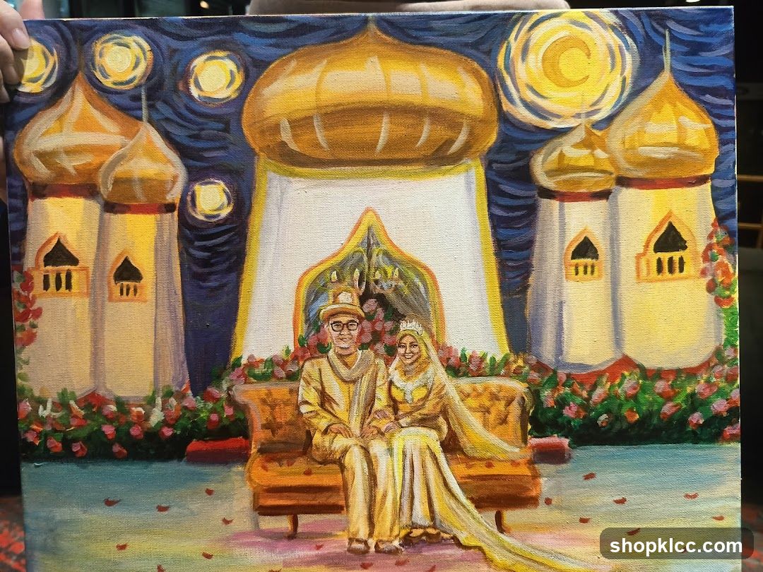 Wedding Portrait Painting