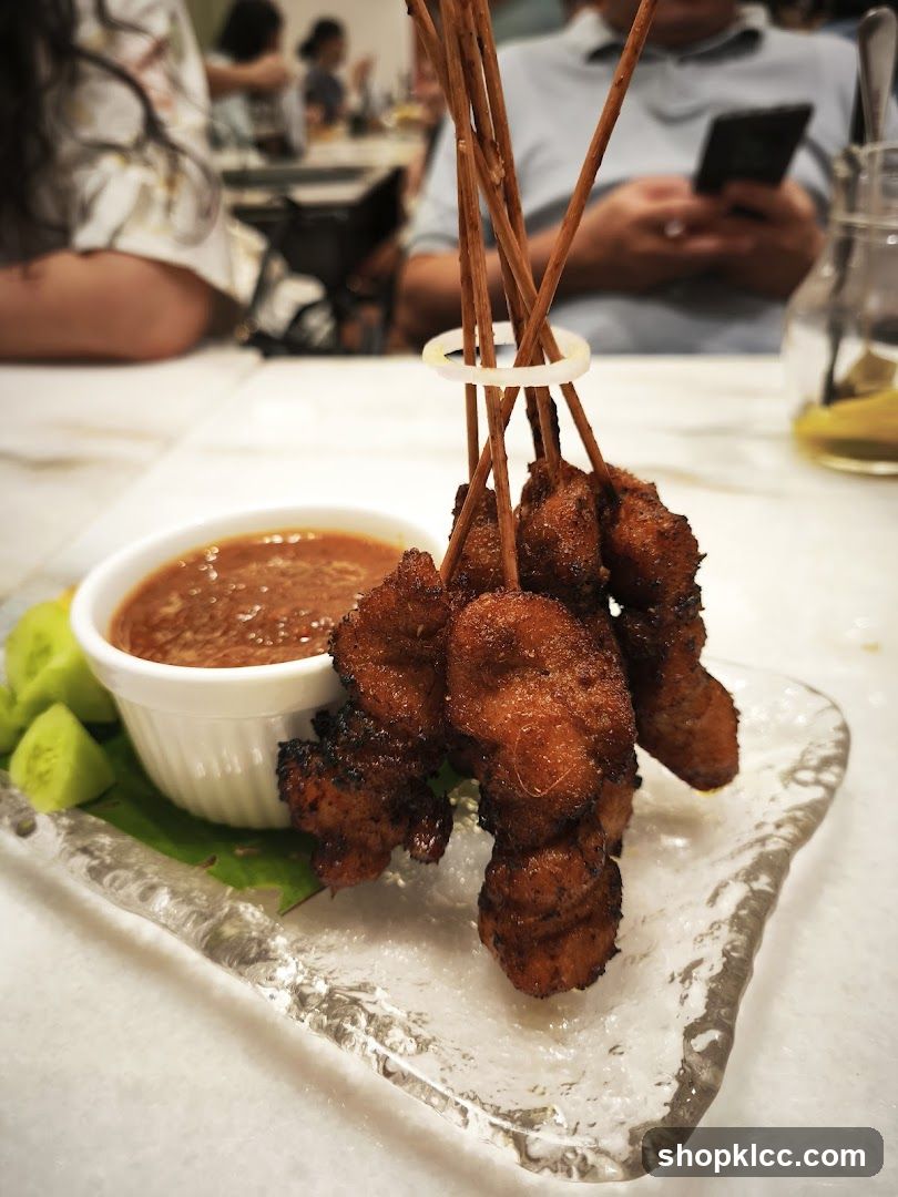 Chicken Satay with Peanut Sauce