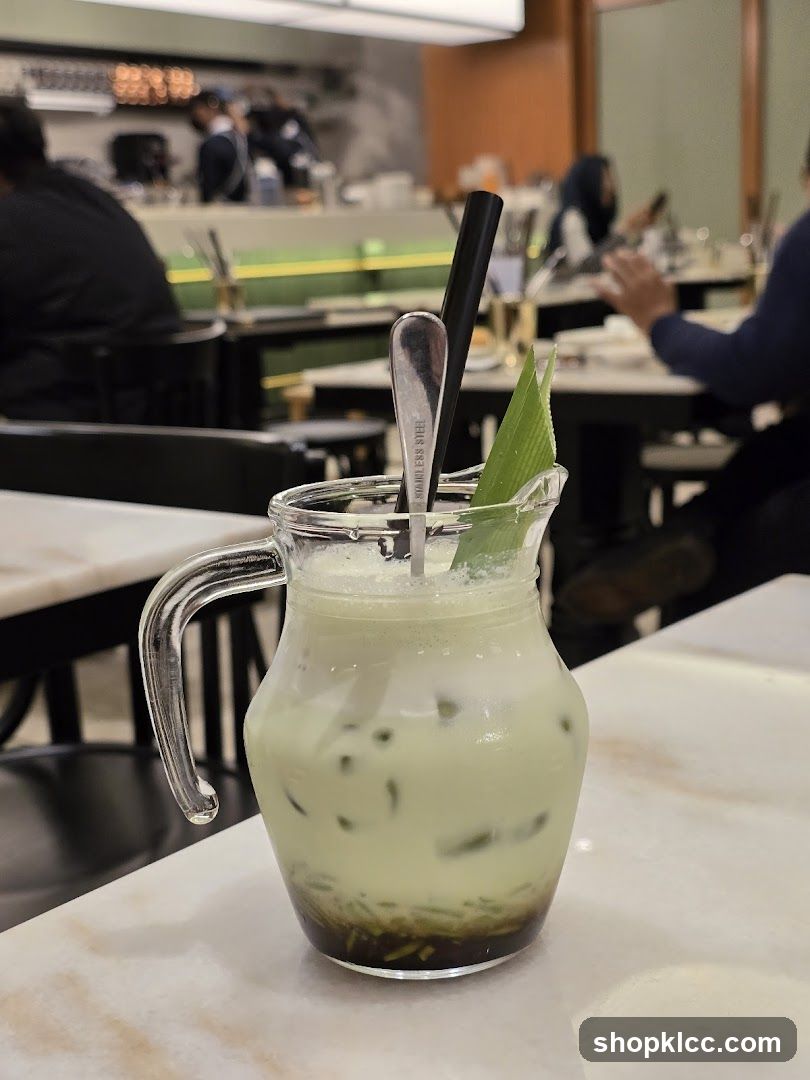Iced Drink in a Pitcher