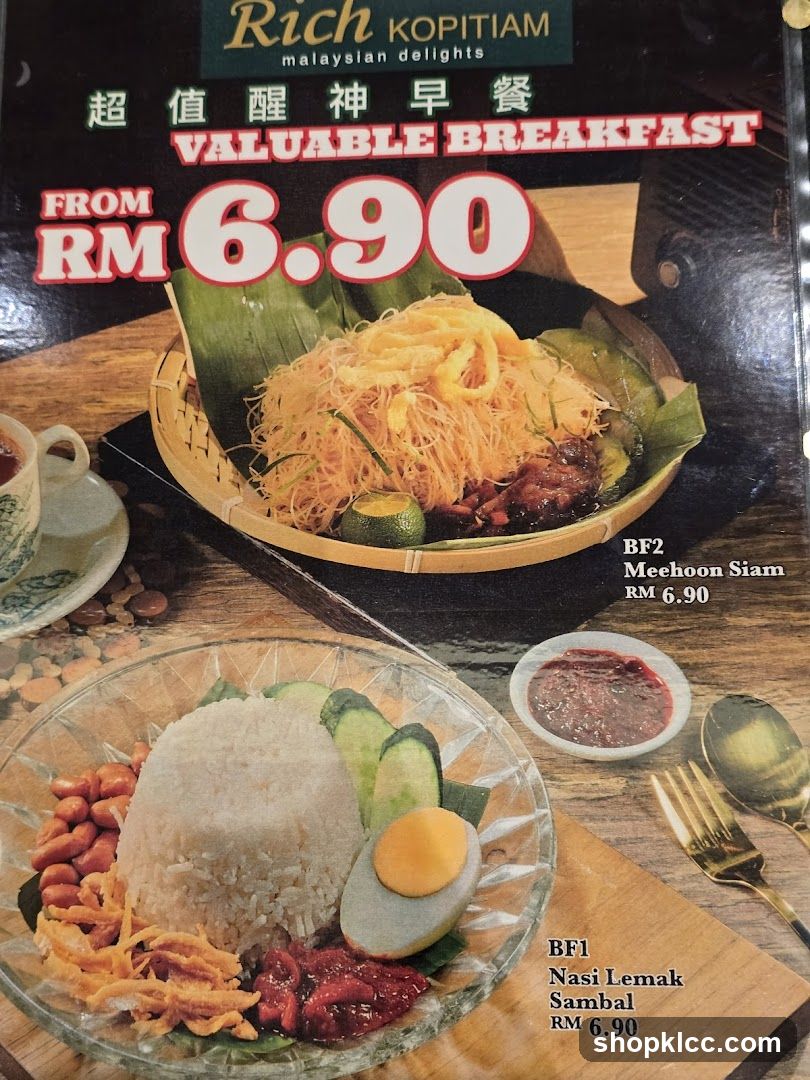 Rich Kopitiam Malaysian Delights