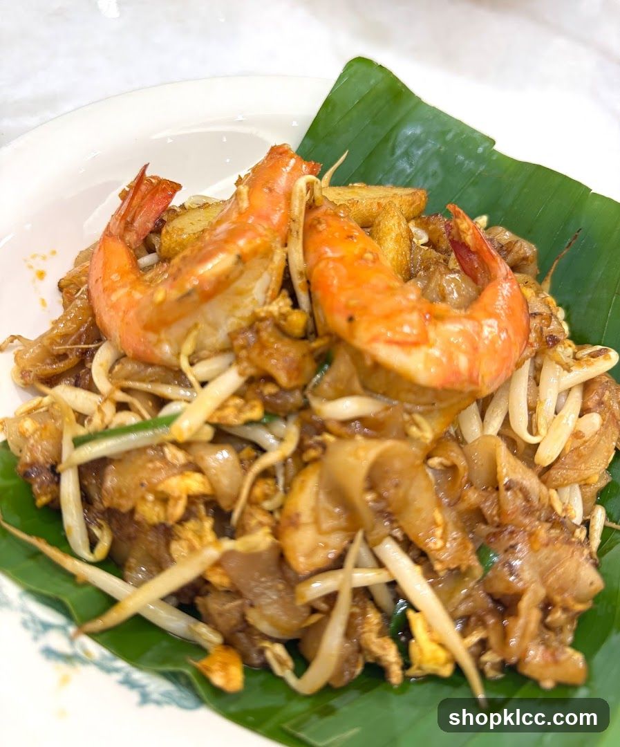 Char Kway Teow with Prawns
