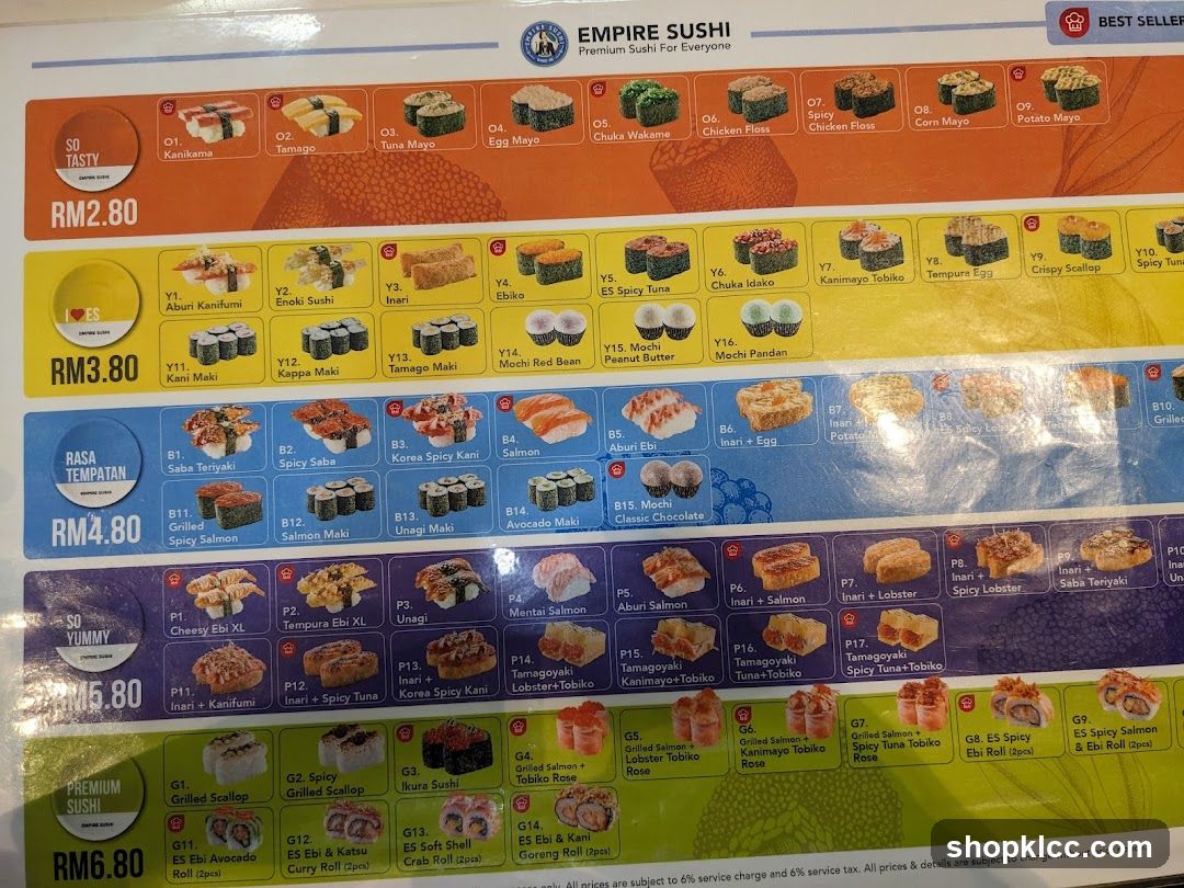 EMPIRE SUSHI Premium Sushi For Everyone