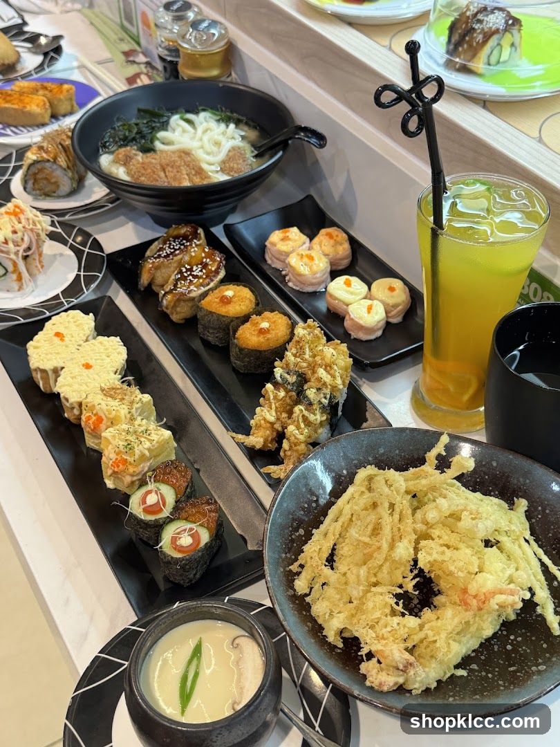 Assortment of Japanese Dishes