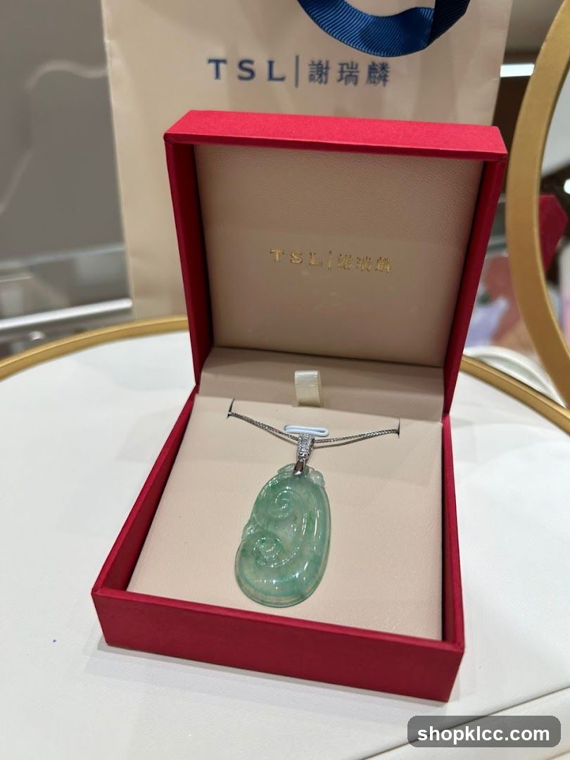 Jade Pendant in a Gift Box