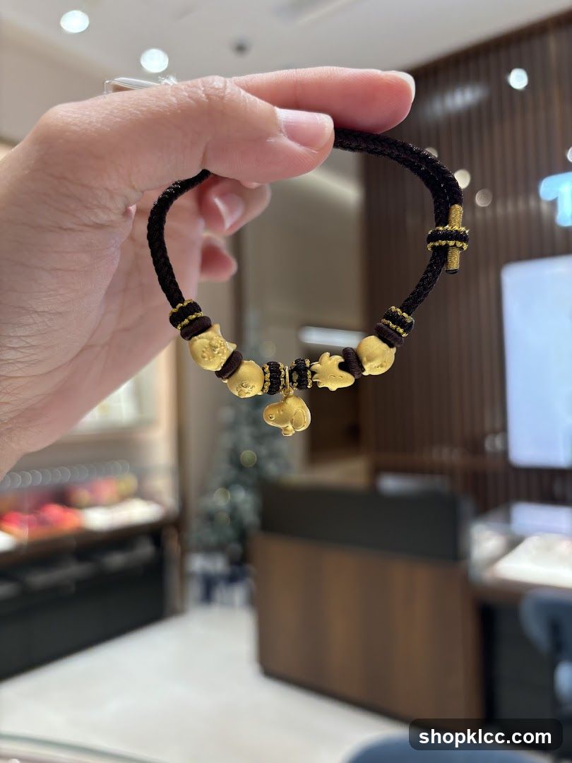 Gold Charm Bracelet