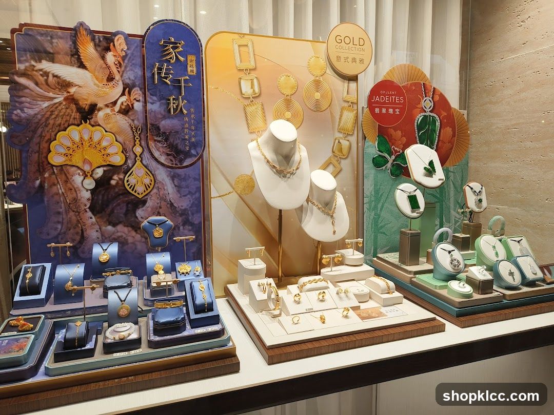 Jewelry Display Window