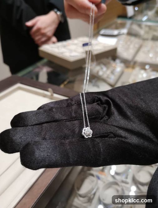 Diamond Necklace Display