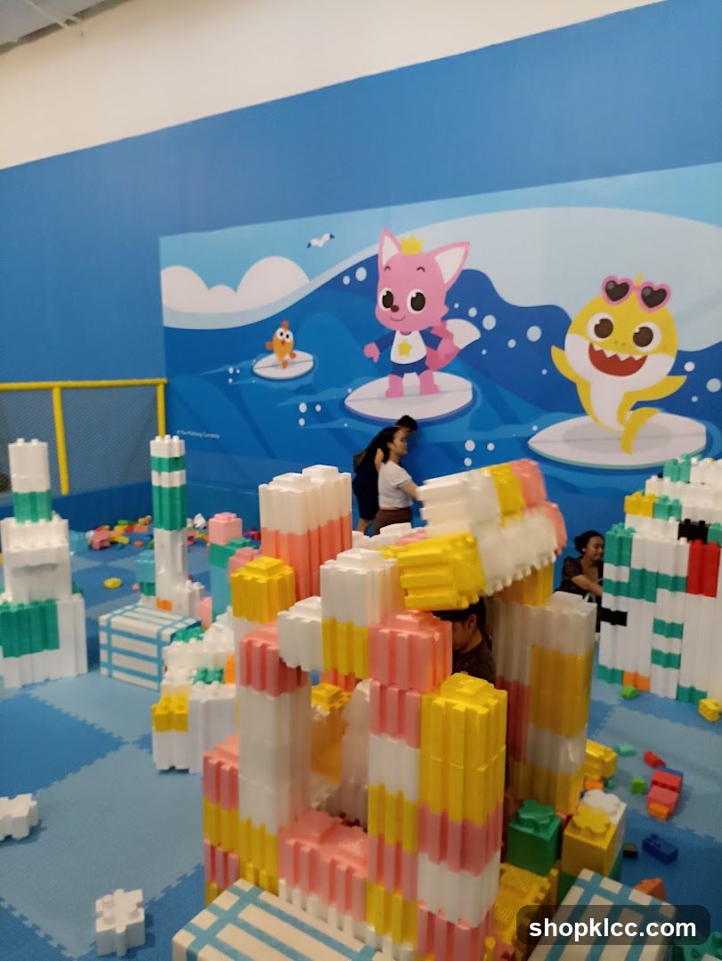 Indoor Playground with Building Blocks