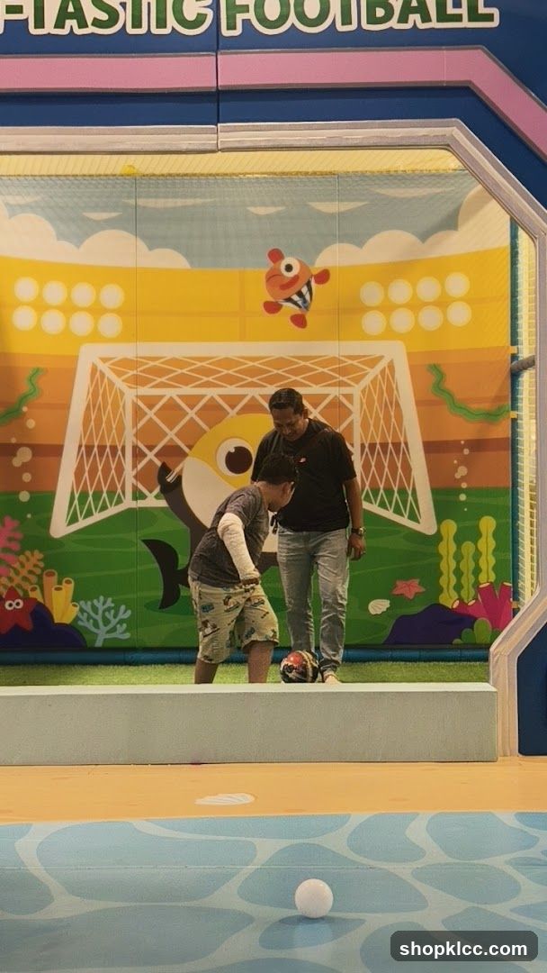 Children's Play Area with Football Theme