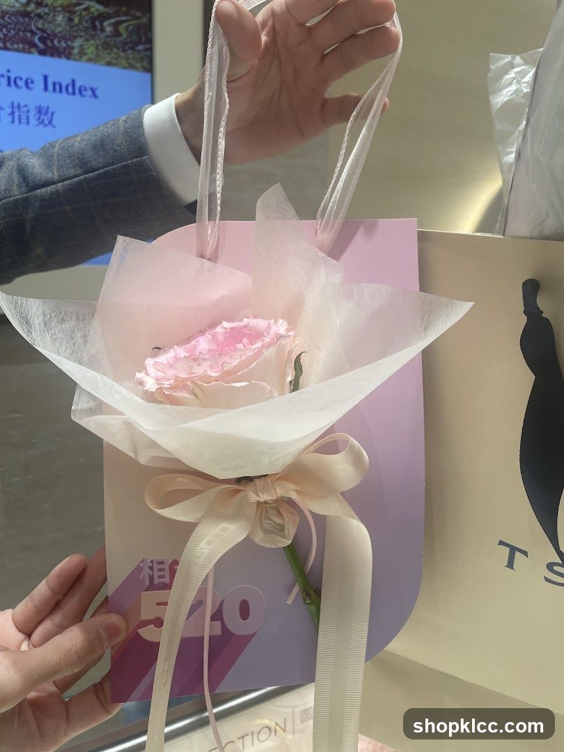 Gift Bag with Flower