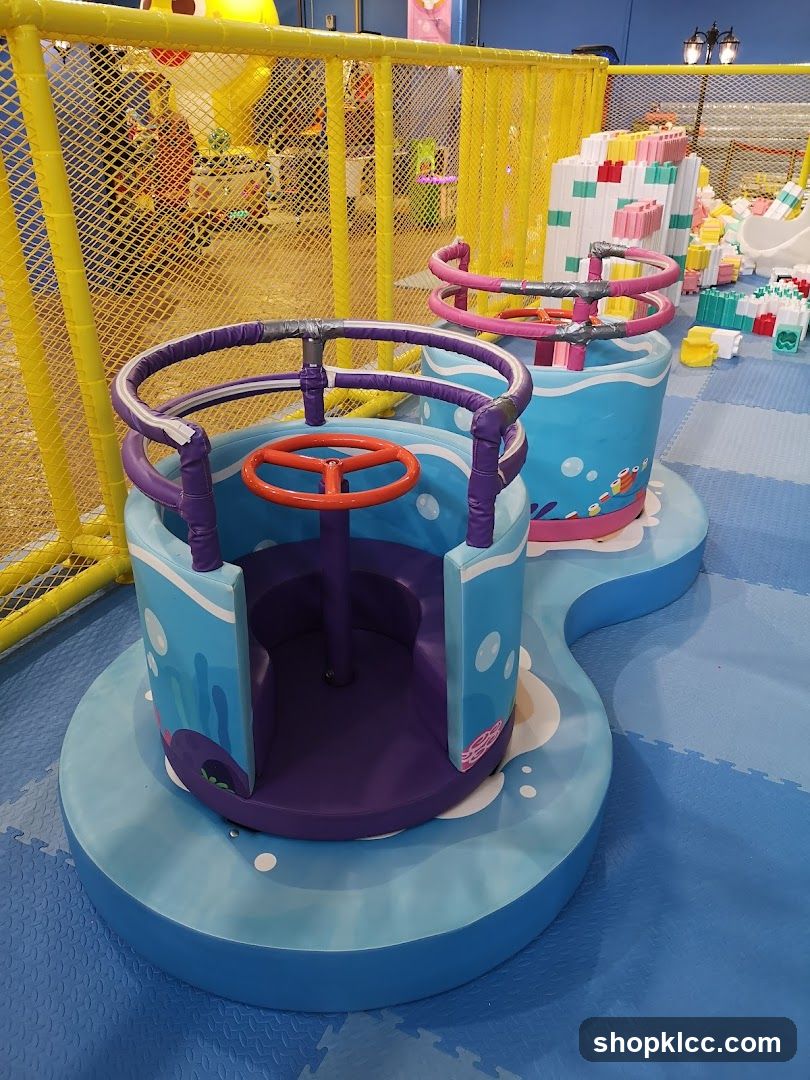 Children's Play Area with Themed Rides
