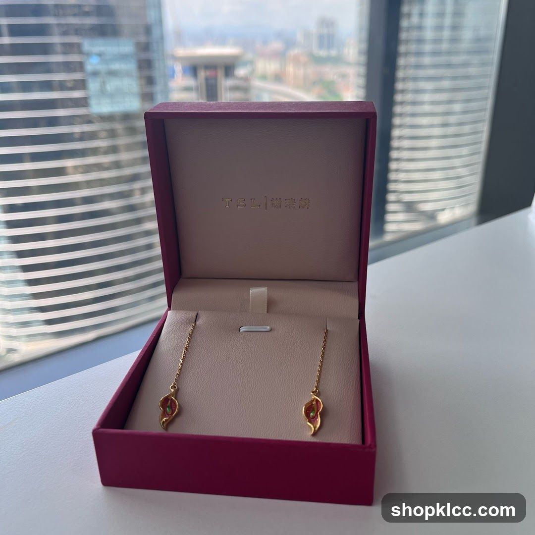 TSL Jewelry Box with Earrings