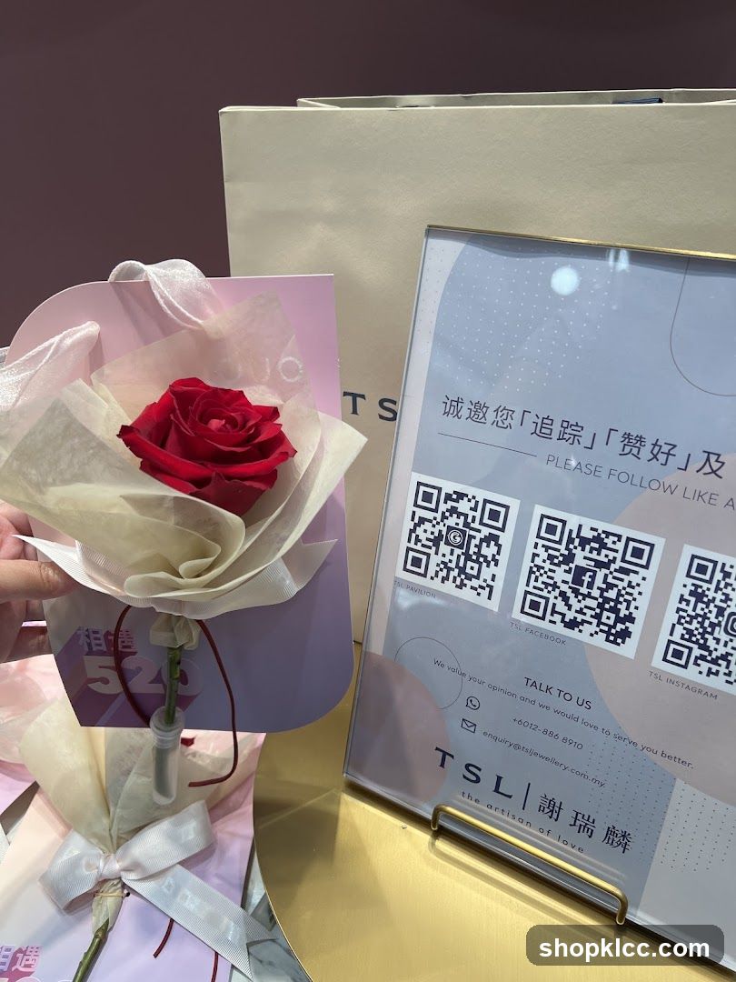 TSL Jewellery promotional display