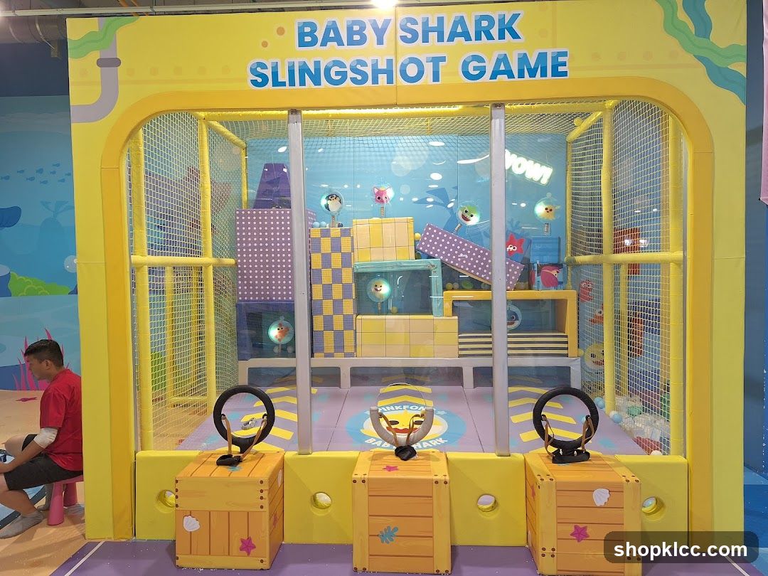 Baby Shark Slingshot Game